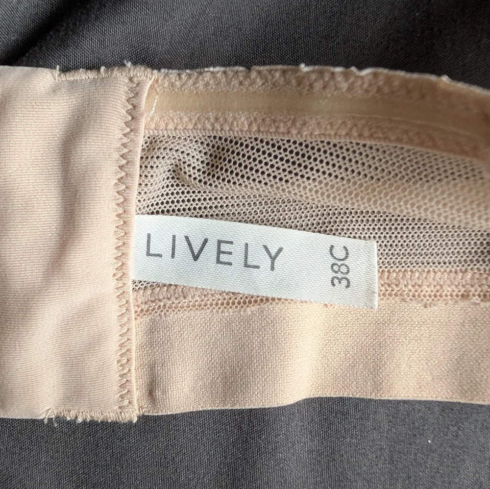 Lively The Lace Strapless Bra in Toasted Almond - 38C - Picture 9 of 9